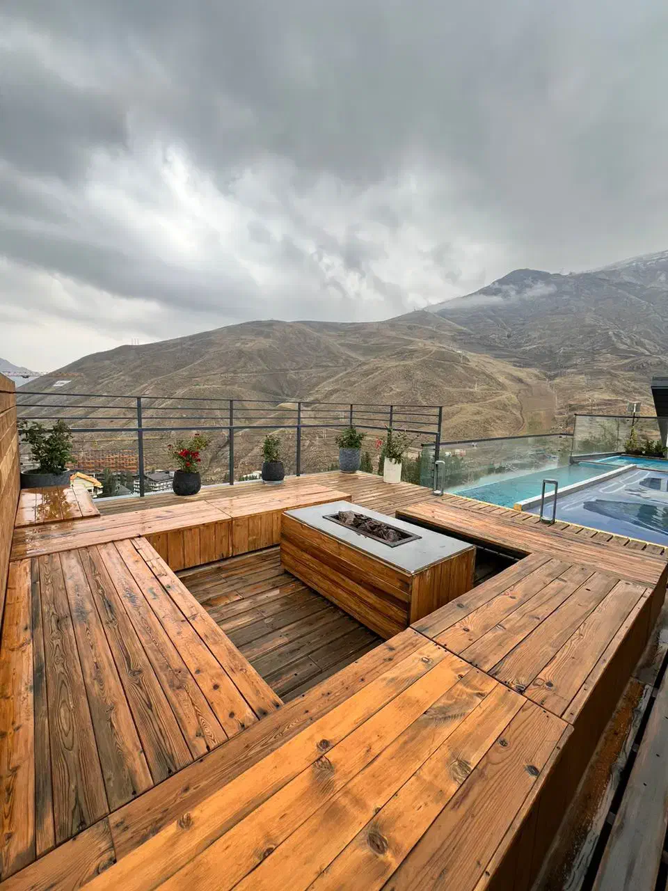 دوخواب مستر /ویو پیست مشاعات روف|اجارهٔ آپارتمان|شمشک, |دیوار