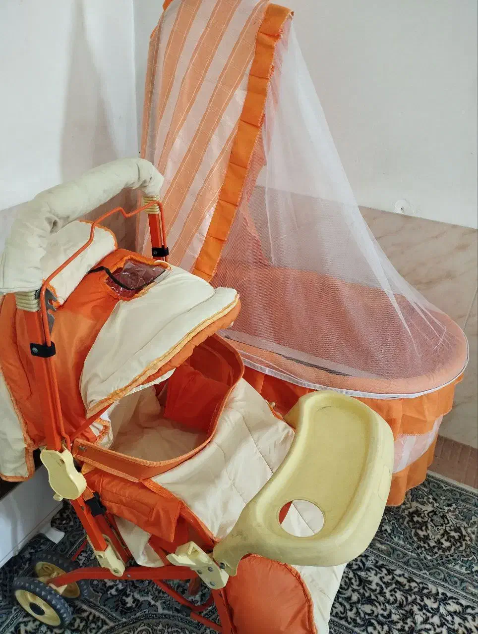 کالسکه بچه وتخت نوزاد|کالسکه و لوازم جانبی|خسروشاه, |دیوار