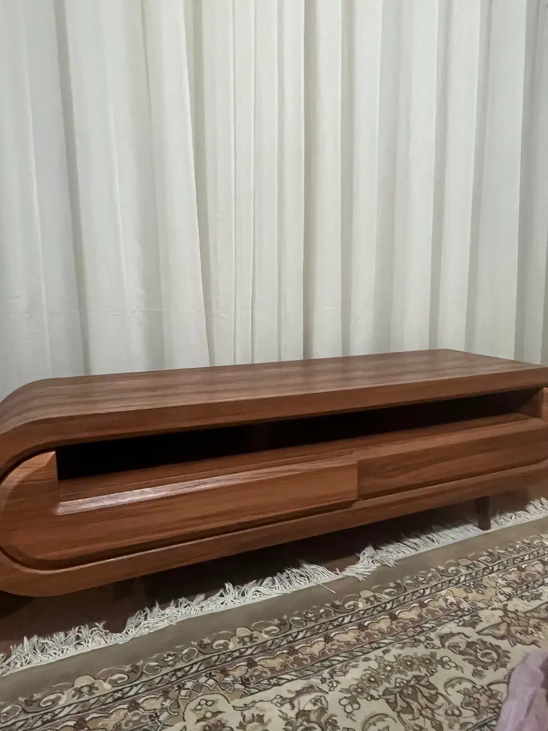 ست سه تیکه میزتلویزیون بوفه ساعت ایستاده|بوفه، ویترین، کنسول|همدان, |دیوار