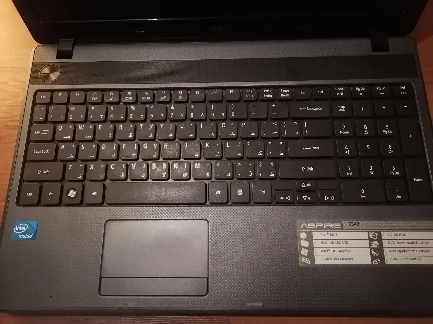 لپ تاپ ارتقاء یافته Acer aspire 5349|رایانه همراه|گرگان, |دیوار
