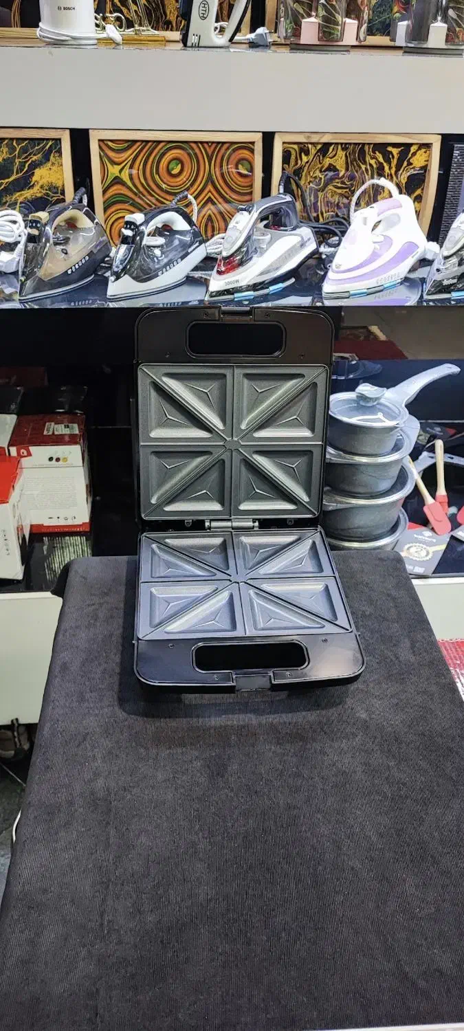 ساندویچ ساز ساندویچ میکر ۱۴۰۰ وات راف RAF|اجاق گاز و لوازم برقی پختوپز|تبریز, |دیوار