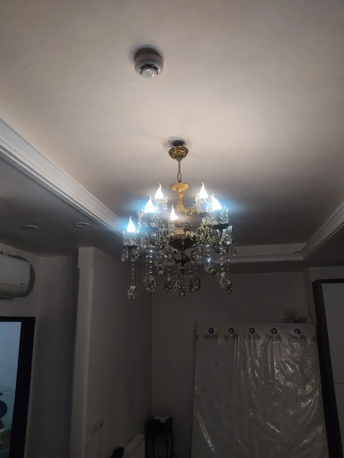 برنج مرغوب سالن|لوستر و چراغ آویز|اسلام‌شهر, مطهری|دیوار