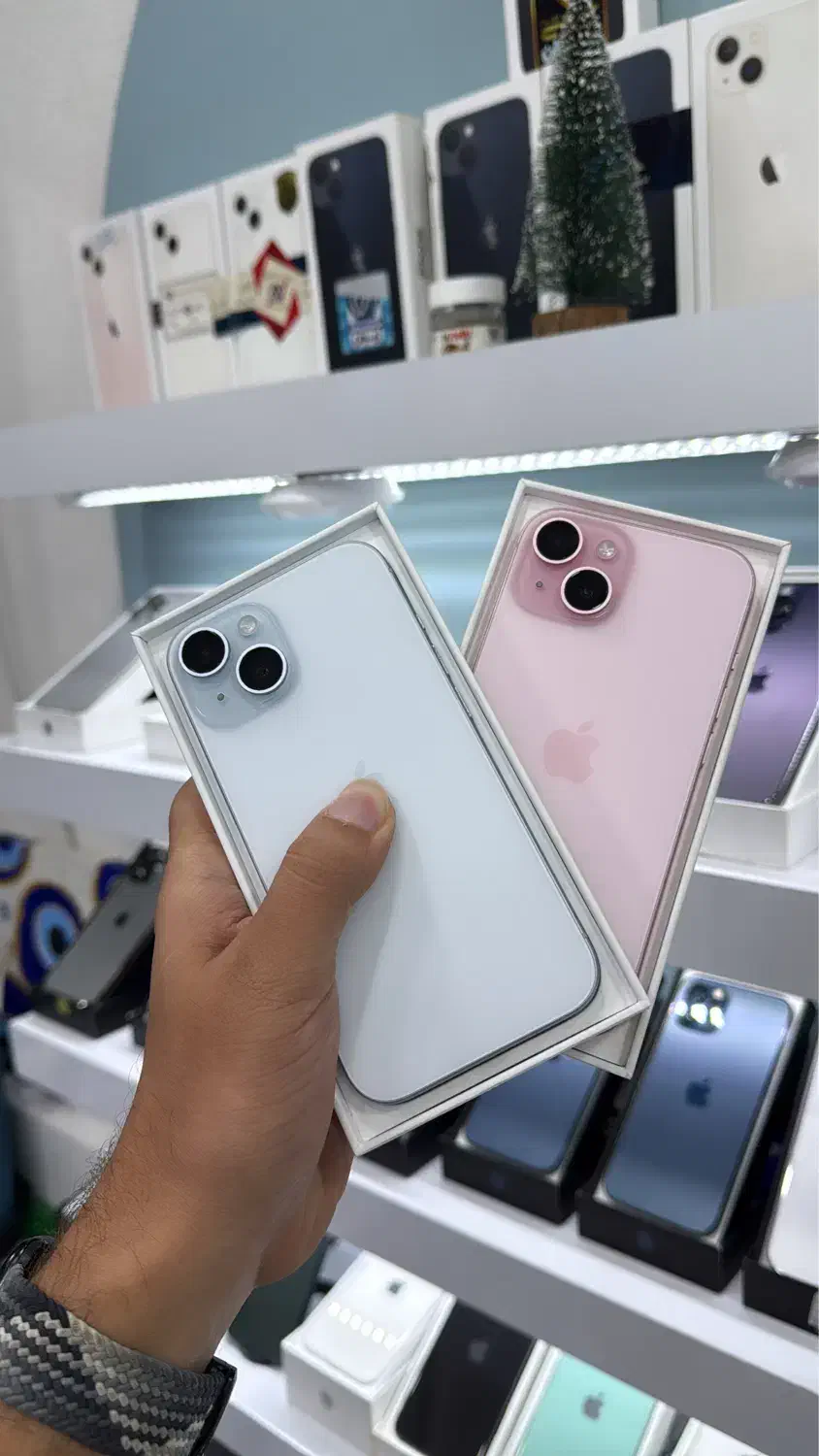 اپل iPhone 15 دوسیم باطری 90  دوسیم|موبایل|گرگان, |دیوار