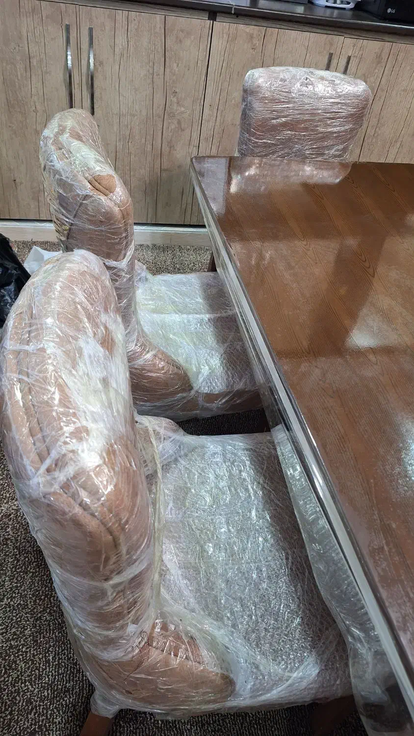 میز غذا خوری6نفره|میز و صندلی غذاخوری|بندر کنگان, |دیوار