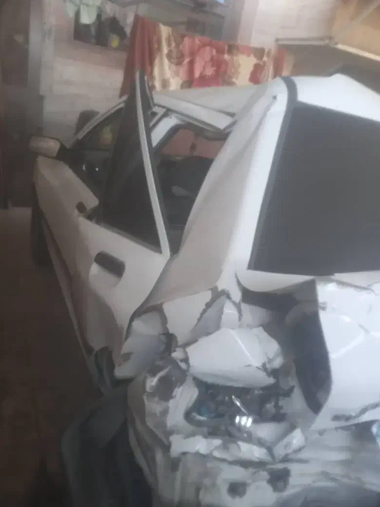 پراید سفید مدل ۹۷ تصادفی|خودرو سواری و وانت|اهواز, مستغلات|دیوار