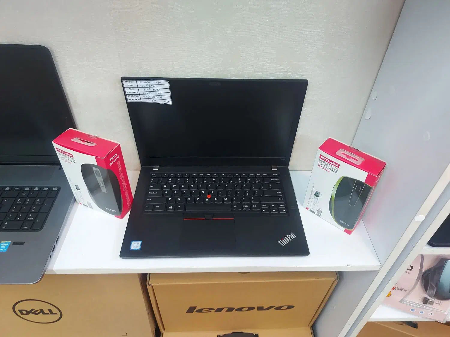 لپتاپcore i5نسل8رم8ddr4  هاردssdکاملانوباکارتنT480|رایانه همراه|تهران, پونک|دیوار