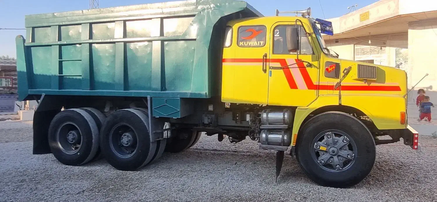 ولوو کمپرسی ده چرخ مدل ۷۲|خودرو سنگین|رامشیر, |دیوار