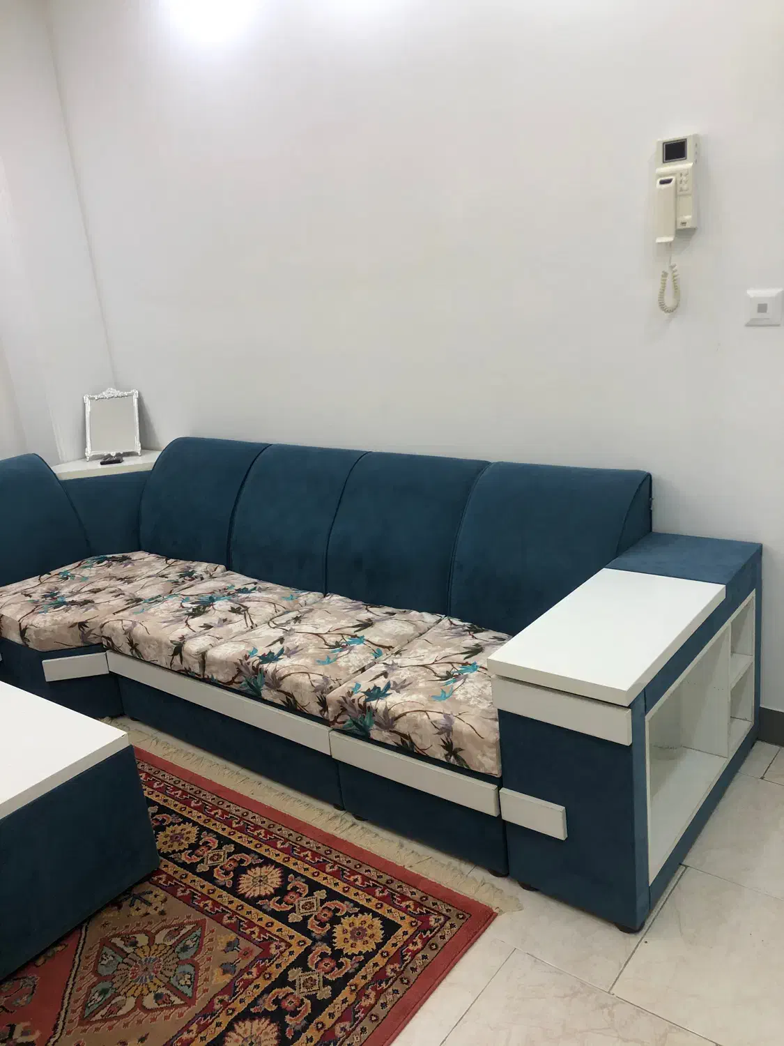 مبل ال ۷ نفره تمیز|مبلمان خانگی و میز عسلی|تهران, اباذر|دیوار