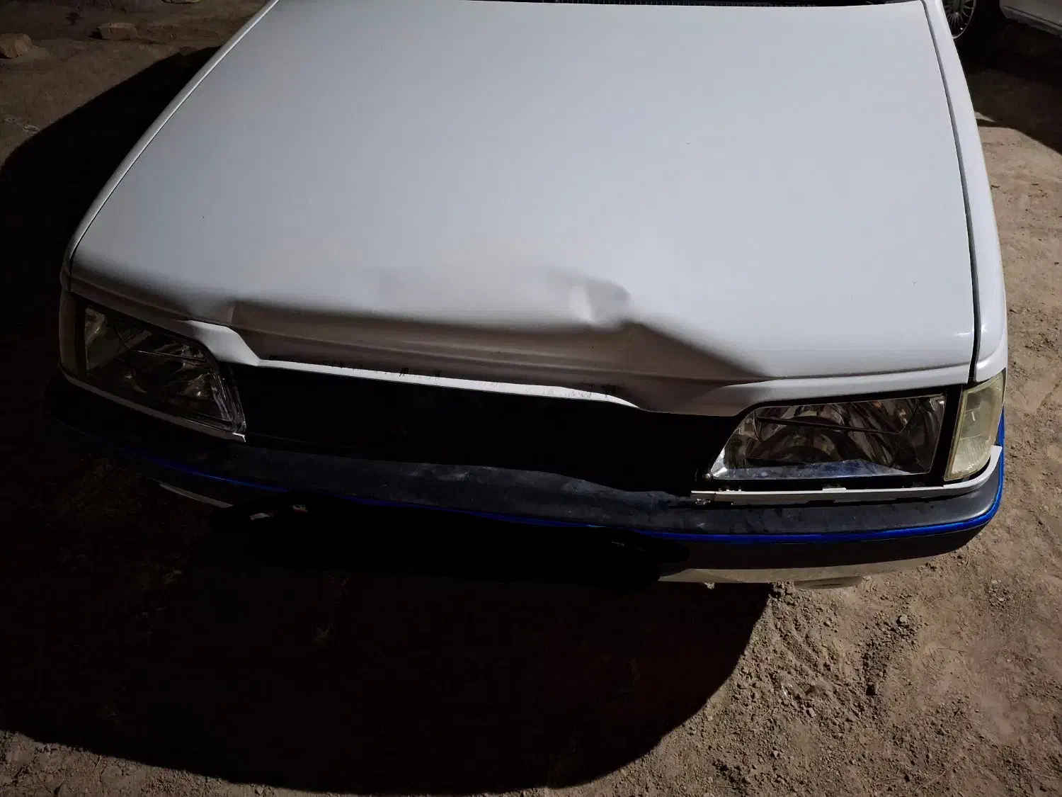 کاپوت ۴۰۵ سفید درب راننده پژو نونو توافقی|قطعات یدکی و لوازم جانبی|زابل, |دیوار