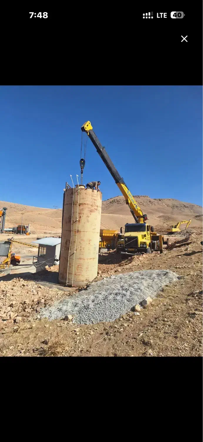 اجاره جرثقیل ۱۰ تن ۲۰ تن ۳۰تن ۵۰ تن|خدمات حمل و نقل|اهواز, شهرک نفت|دیوار