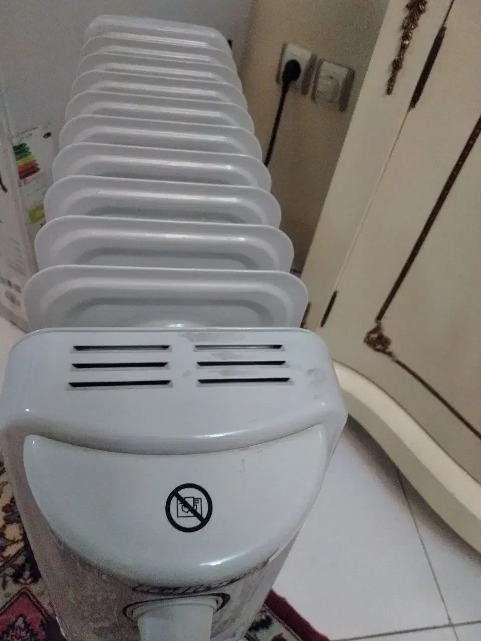 شوفاژ بخاری برقی فلر مدیا صفحه نمایش دیجیتال|بخاری، هیتر، شومینه|تهران, مرزداران|دیوار