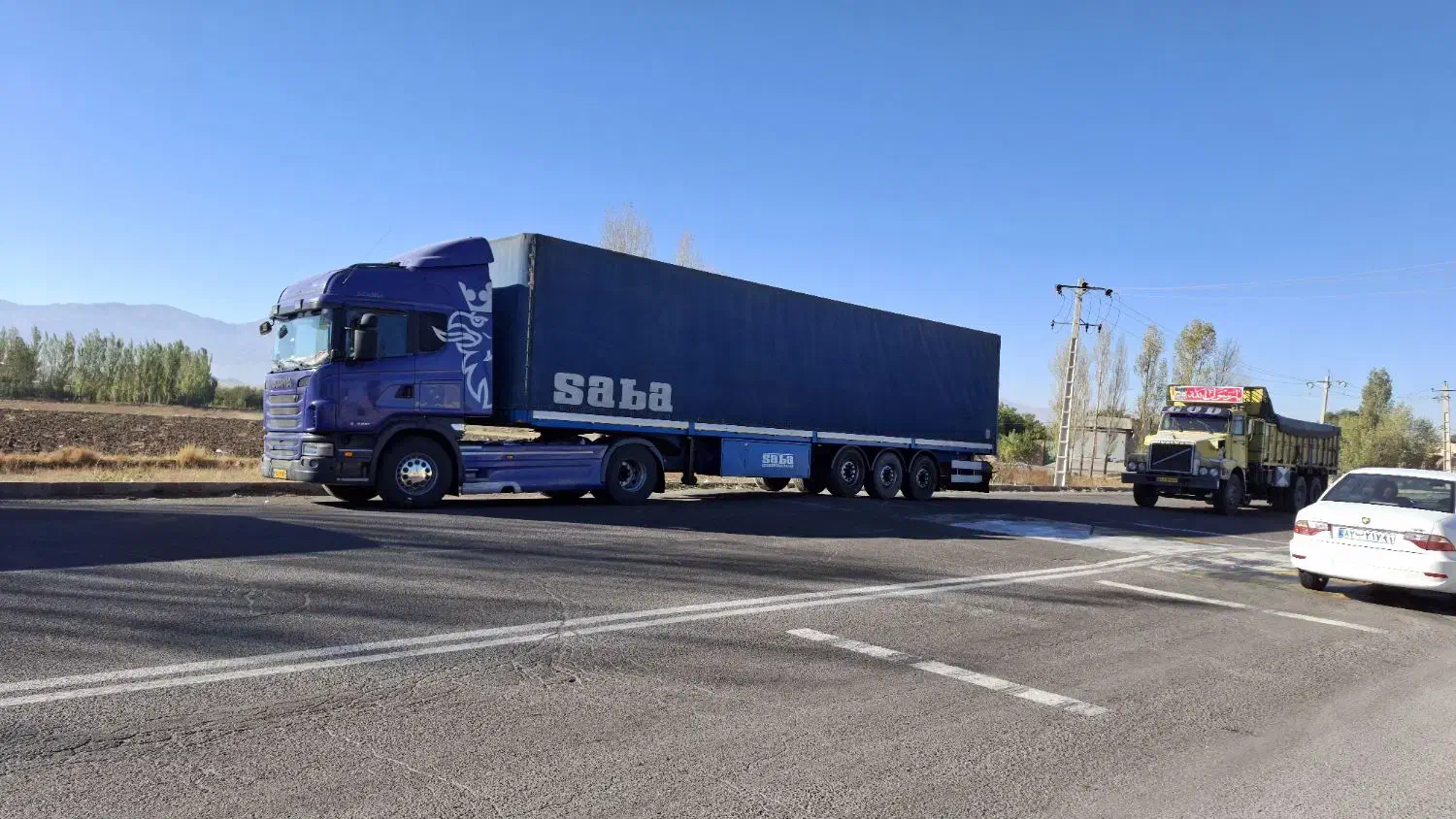 اسکانیا۳۸۰ بدون رنگمدل ۹۰|خودرو سنگین|مرند, |دیوار