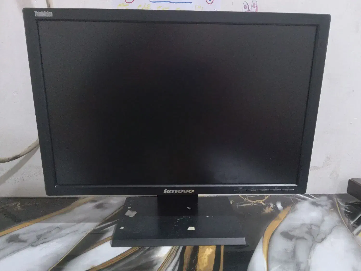 مانیتور 20 اینچ مدل لنوو Lenovo|قطعات و لوازم جانبی رایانه|اهواز, رسالت|دیوار