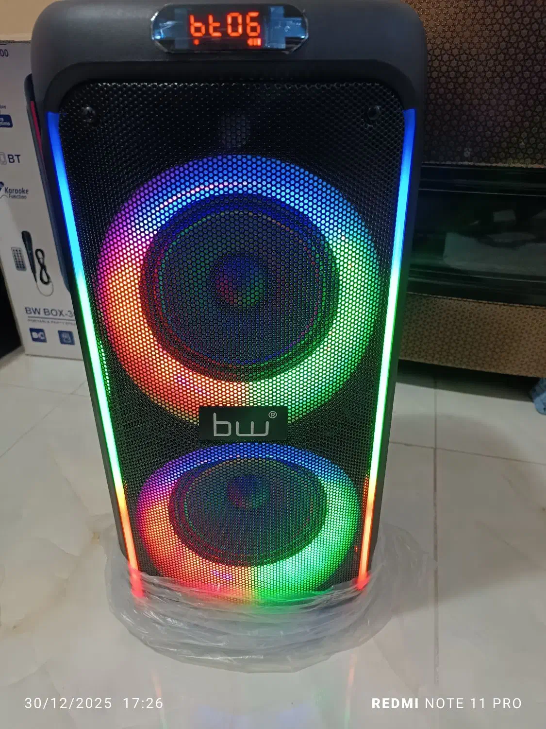 اسپیکر BW box300 نو نو|سیستم صوتی خانگی|سنقر, |دیوار