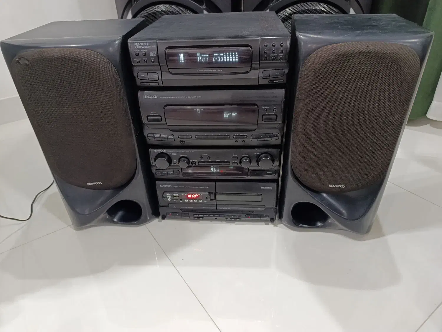 سیستم صوتی حرفه ای  kenwood MB5 ژاپنی|سیستم صوتی خانگی|شاهین دژ, |دیوار