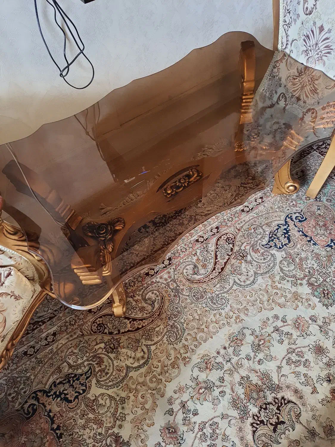 مبل سلطنتی ۷ نفره|مبلمان خانگی و میز عسلی|آمل, |دیوار