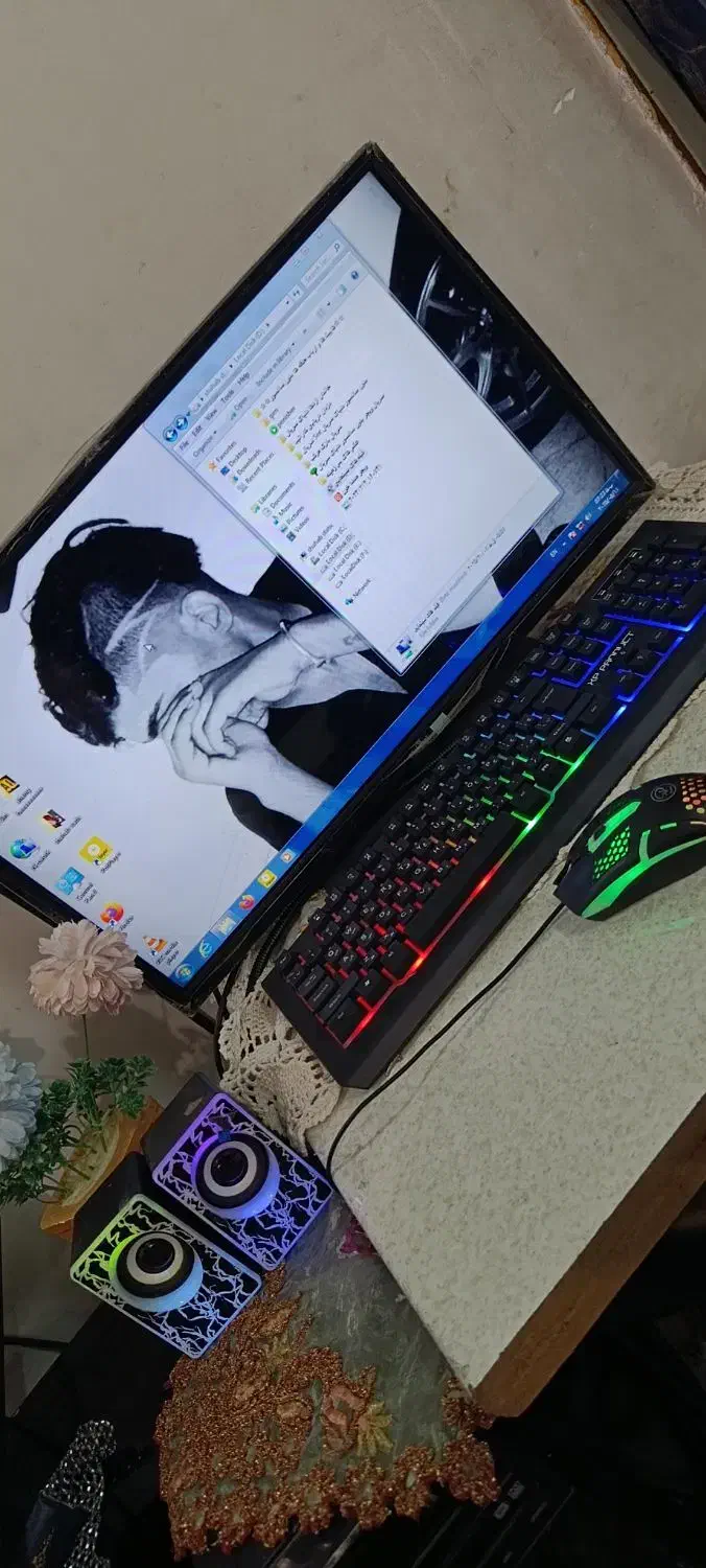 کامپیوتر کامل با تمام لوازم درحد|رایانه رومیزی|زاهدان, |دیوار