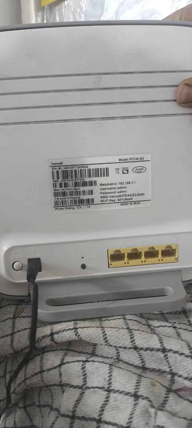 مودم ایرانسل e2 آنلاک|مودم و تجهیزات شبکه|عسلویه, |دیوار