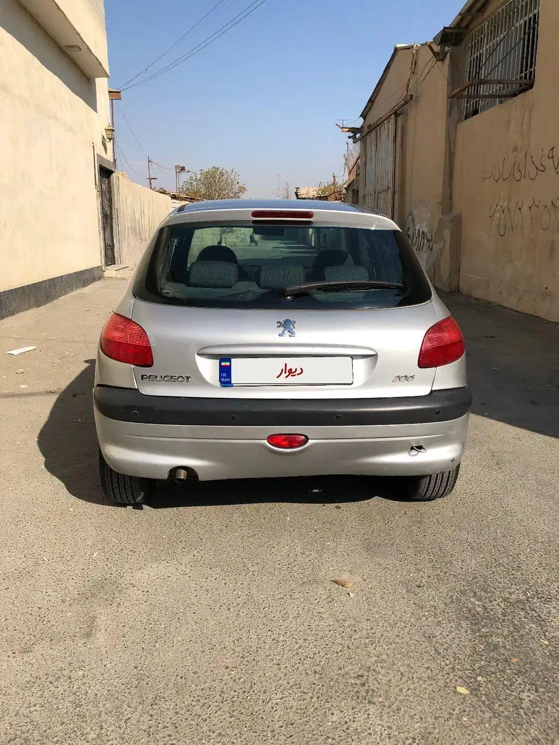 206 تیپ5 مدل 83|خودرو سواری و وانت|تهران, مرزداران|دیوار