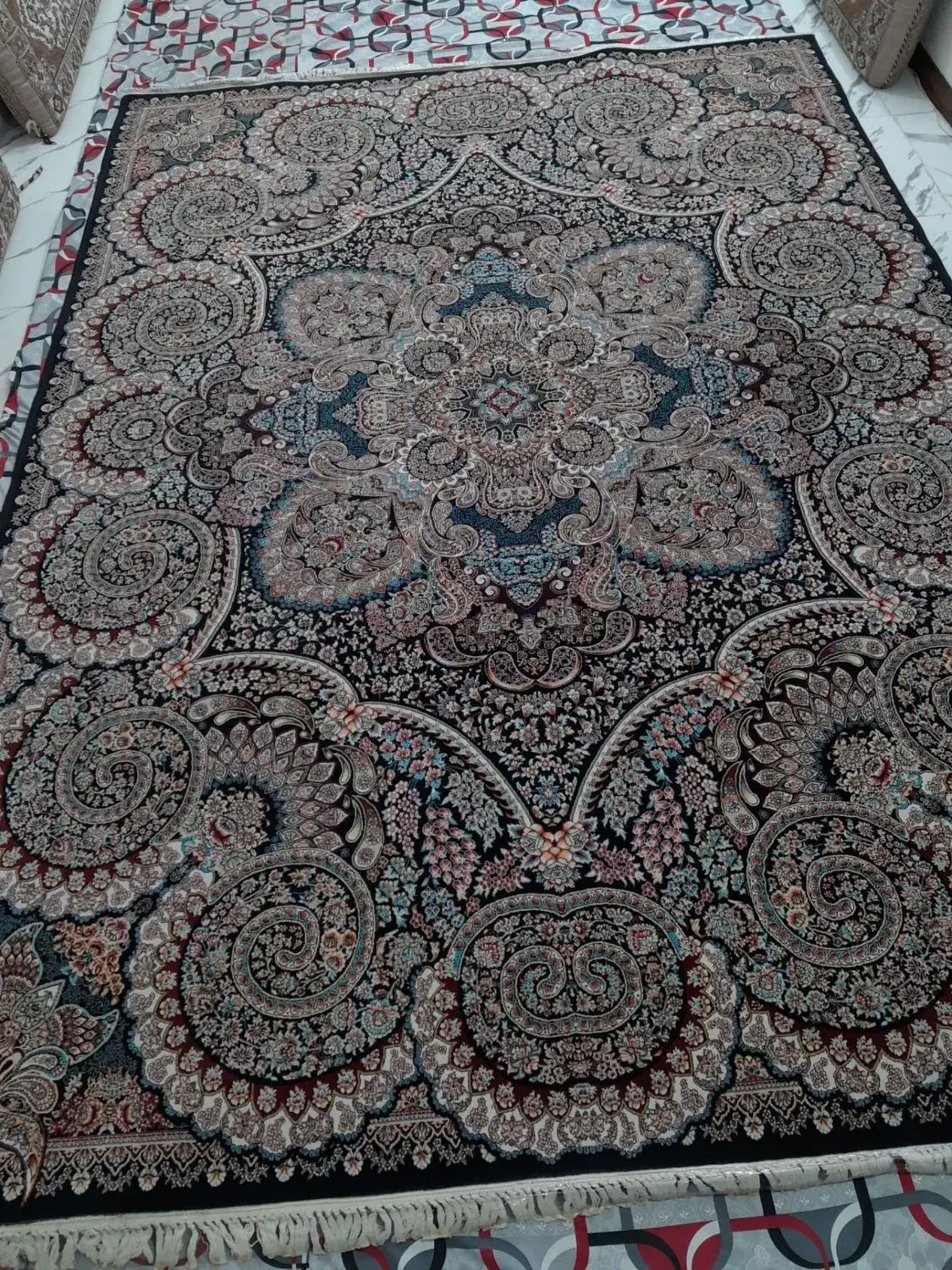 فرش 9متری 700شانه2550تراکم|فرش|بهارستان, |دیوار