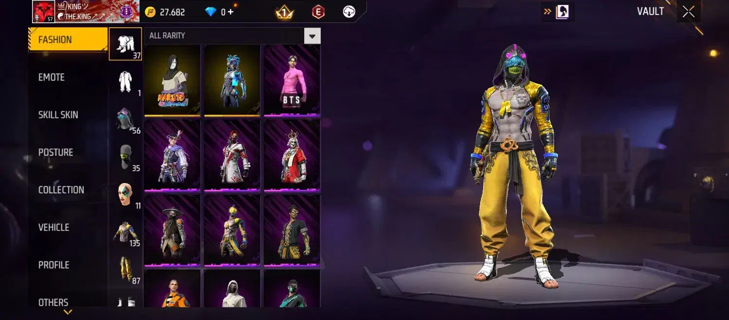 اکانت فریفایر|کنسول، بازی ویدئویی و آنلاین|یاسوج, |دیوار