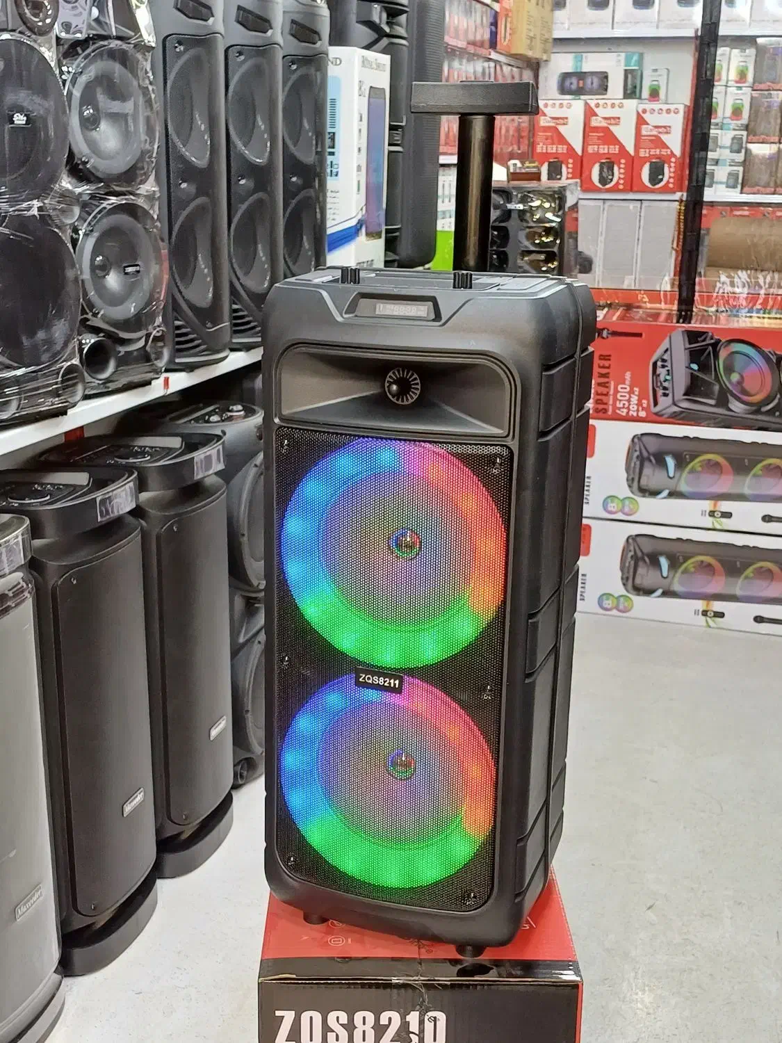 باند اسپیکر ZQS 8211 عمده (( آراز مارکت ))|سیستم صوتی خانگی|زنجان, |دیوار