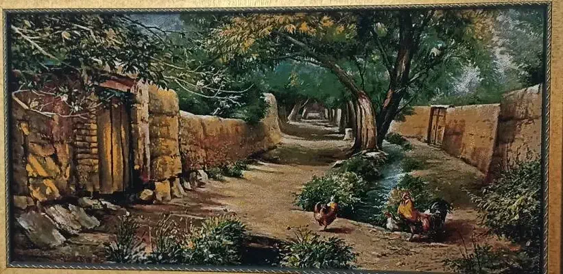 تابلوفرش ماشینی درحدنو|تابلو فرش|قرچک, میرزائی شمالی|دیوار