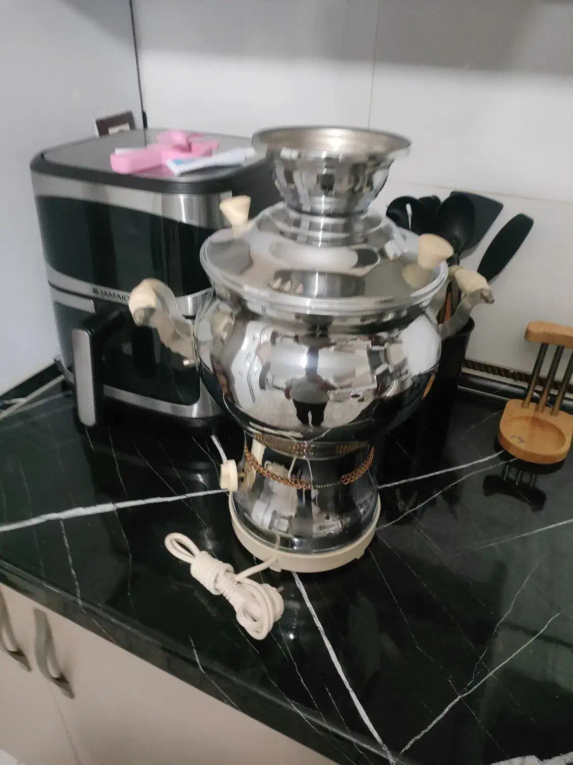 سماور برقی دریا خشک خشک|سماور، چایساز، قهوهساز|زابل, |دیوار