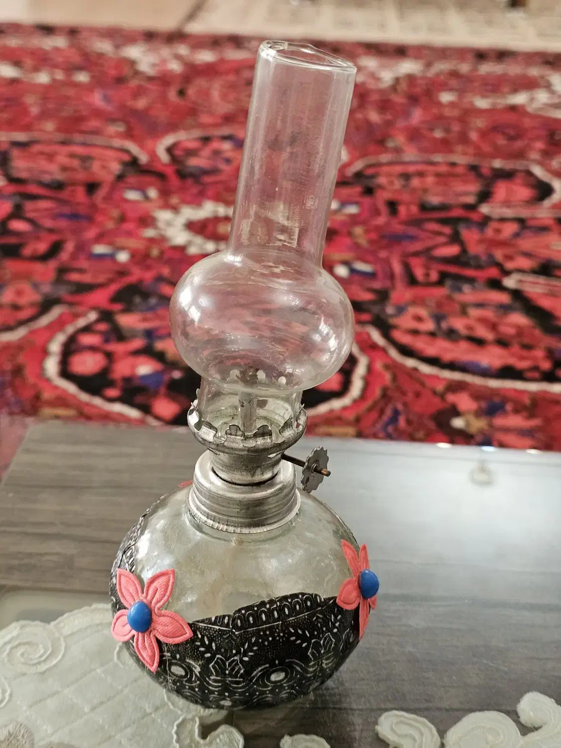 چراغ نفتی|کلکسیون اشیاء عتیقه|اهر, |دیوار