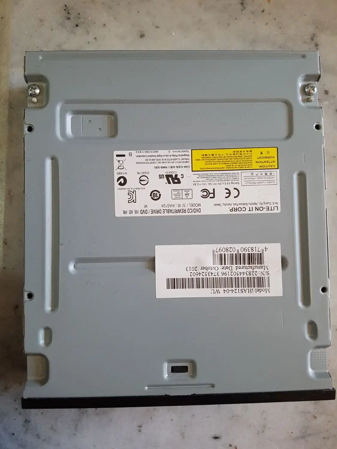 dvd رایتر lite on|قطعات و لوازم جانبی رایانه|کاشان, پشت شهربانی|دیوار