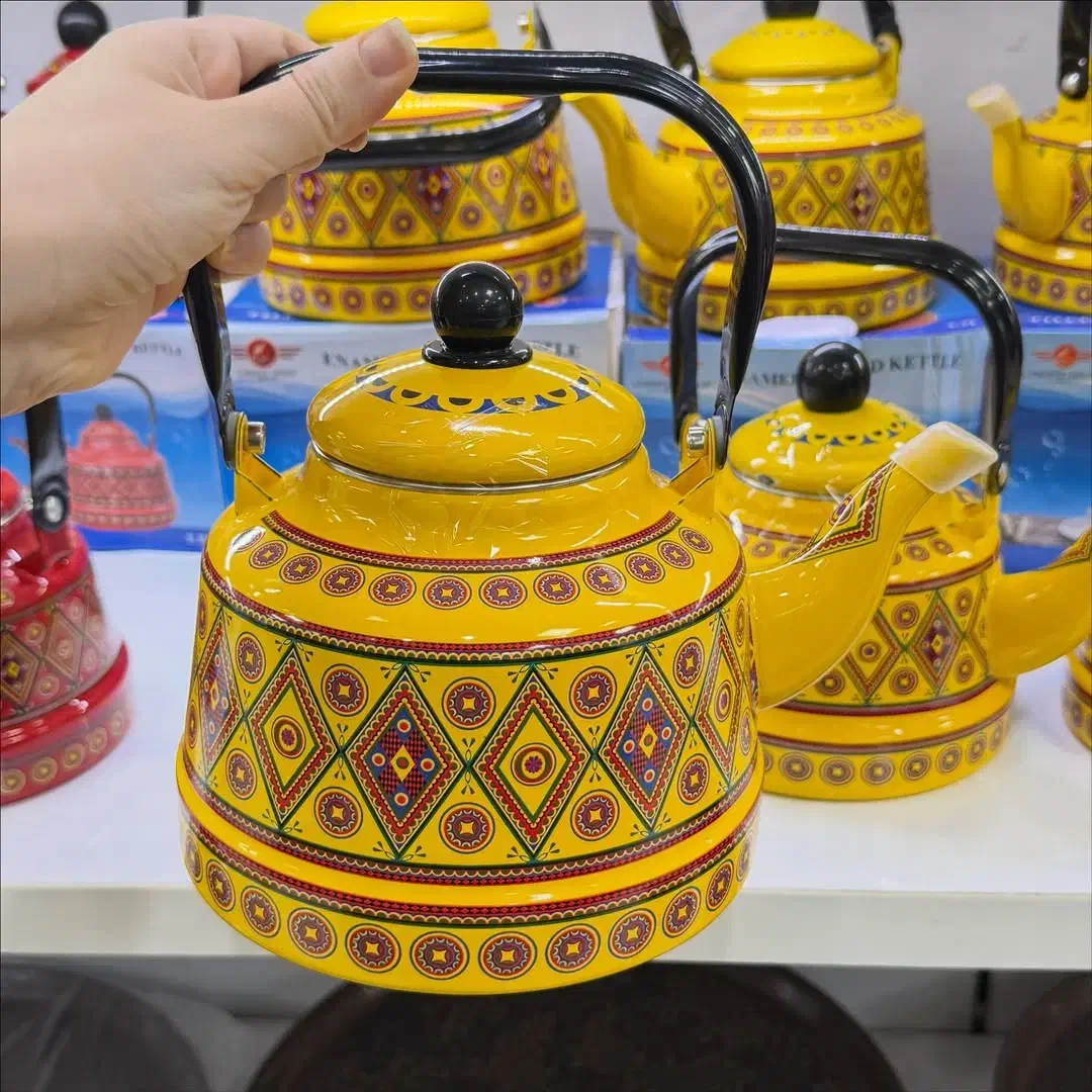 کتری مراکشی طرح سنتی لعابی خوشگل در سه حجم|قوری، کتری، قهوهساز دستی|شیراز, معالیآباد|دیوار