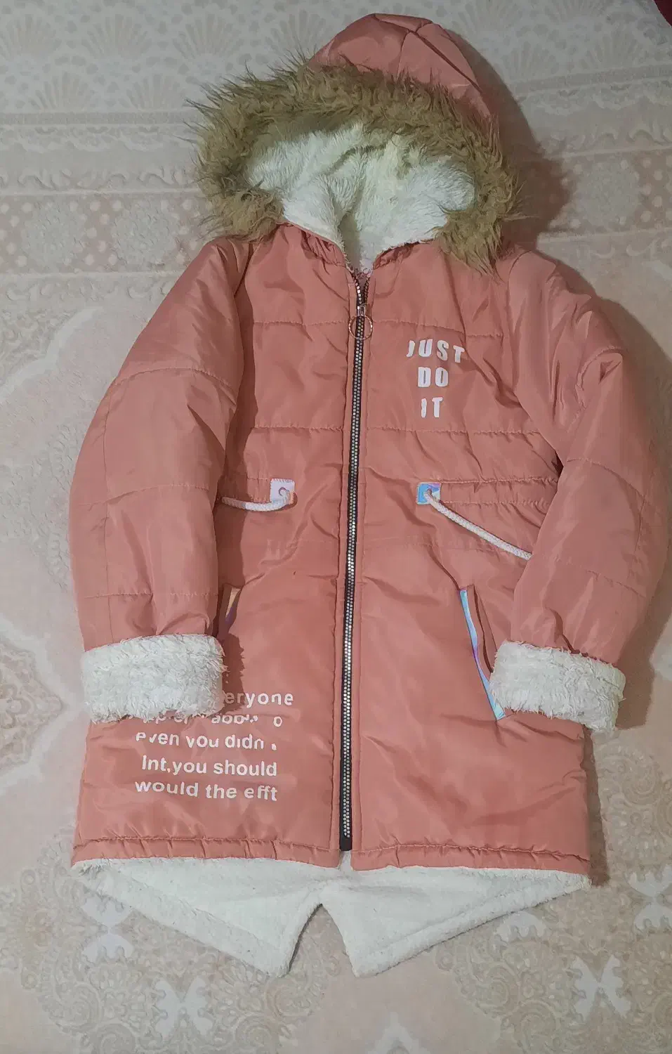 کاپشن دخترانه|کفش و لباس بچه|صدرا-فارس, فاز ۱|دیوار