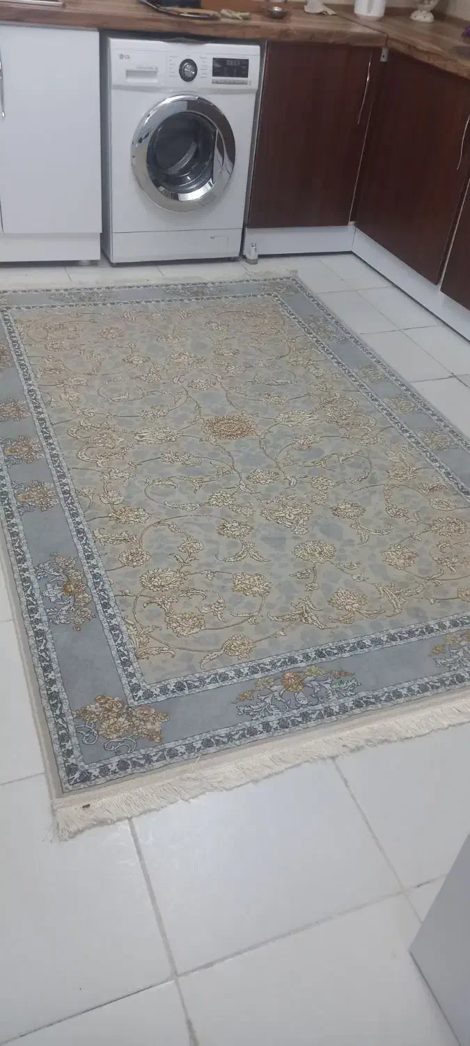 فرش ۴ متری ۷۰۰ شانه درجه ۱ طلاکوب|فرش|کرمانشاه, |دیوار