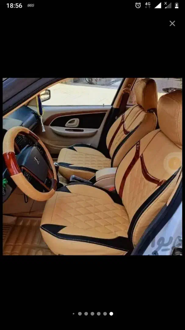 شیشه دودی مسقف روکش ابر صندلی+ضبط باند|قطعات یدکی و لوازم جانبی|قم, شهرک خودرو|دیوار