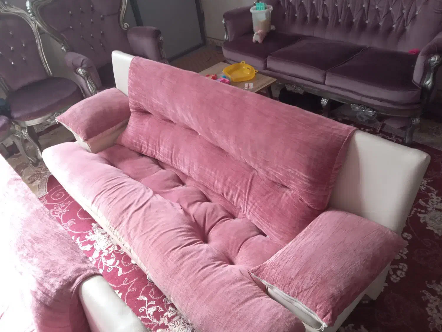 مبل راحتی ۷نفره|مبلمان خانگی و میز عسلی|بیرجند, |دیوار