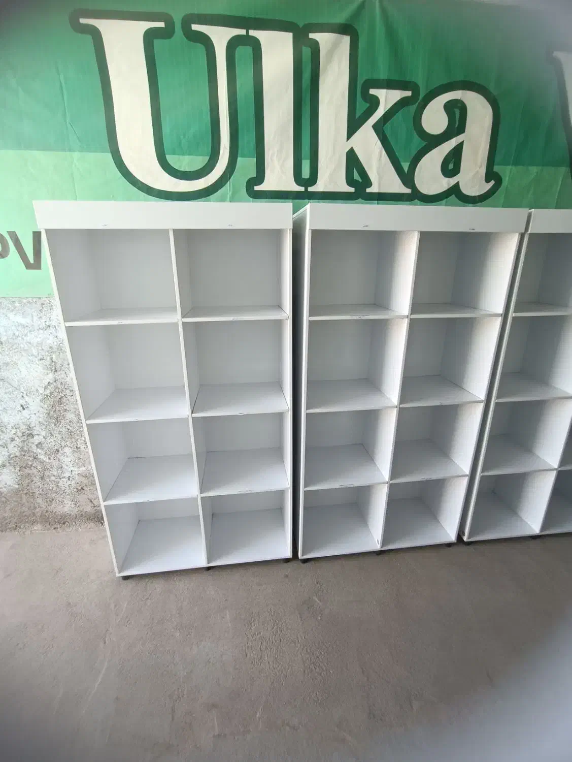 قفسه کمد ام دی اف|کتابخانه، شلف، قفسههای دیواری|یزد, |دیوار