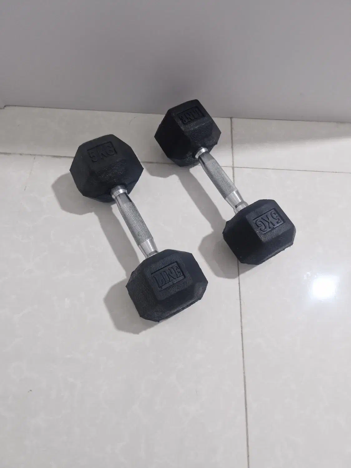 دمبل ۵ کیلویی|تجهیزات ورزشی|کرمانشاه, |دیوار