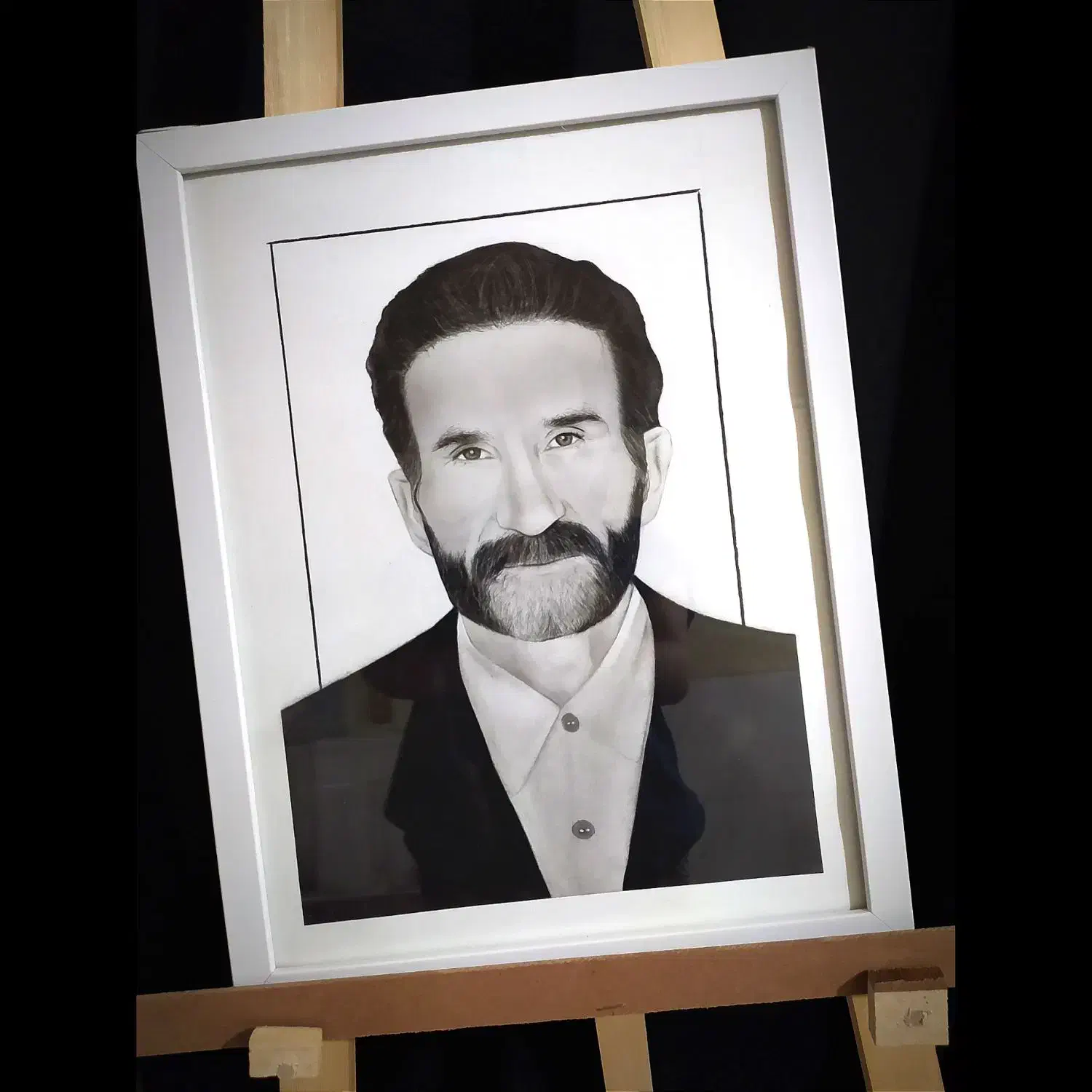 طراحی چهره|تابلو، نقاشی، عکس|مشهد, سجادیه|دیوار