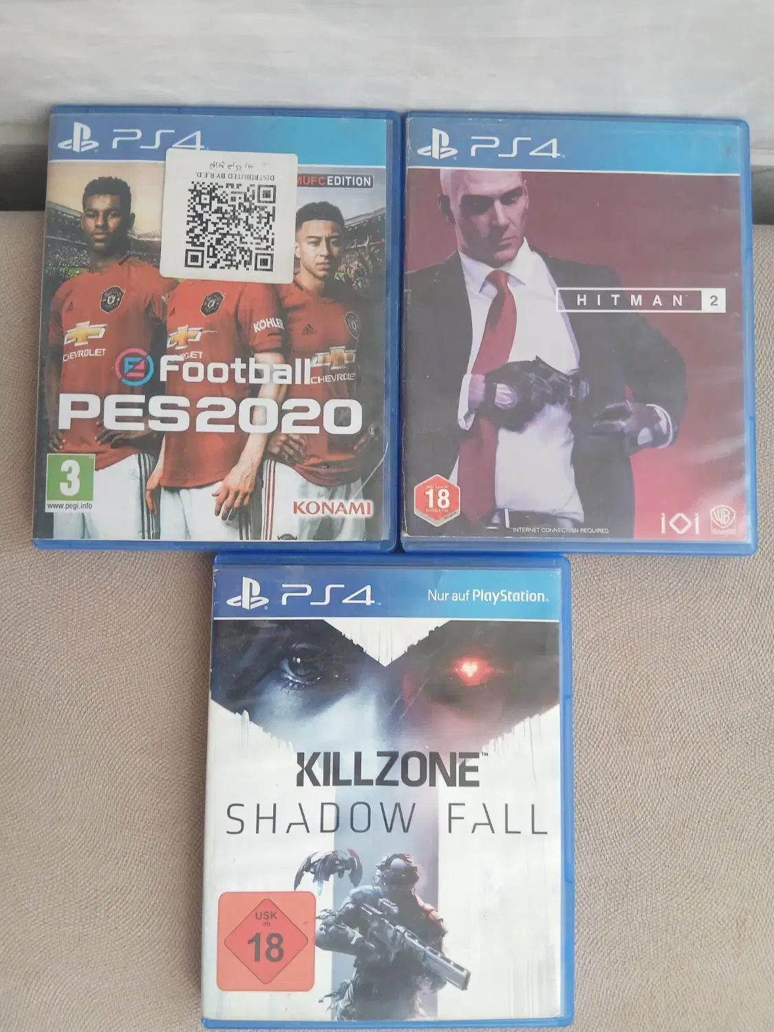 killzone hitman 2 pes 2020 ps4|کنسول، بازی ویدئویی و آنلاین|قم, آذر (نکویی)|دیوار