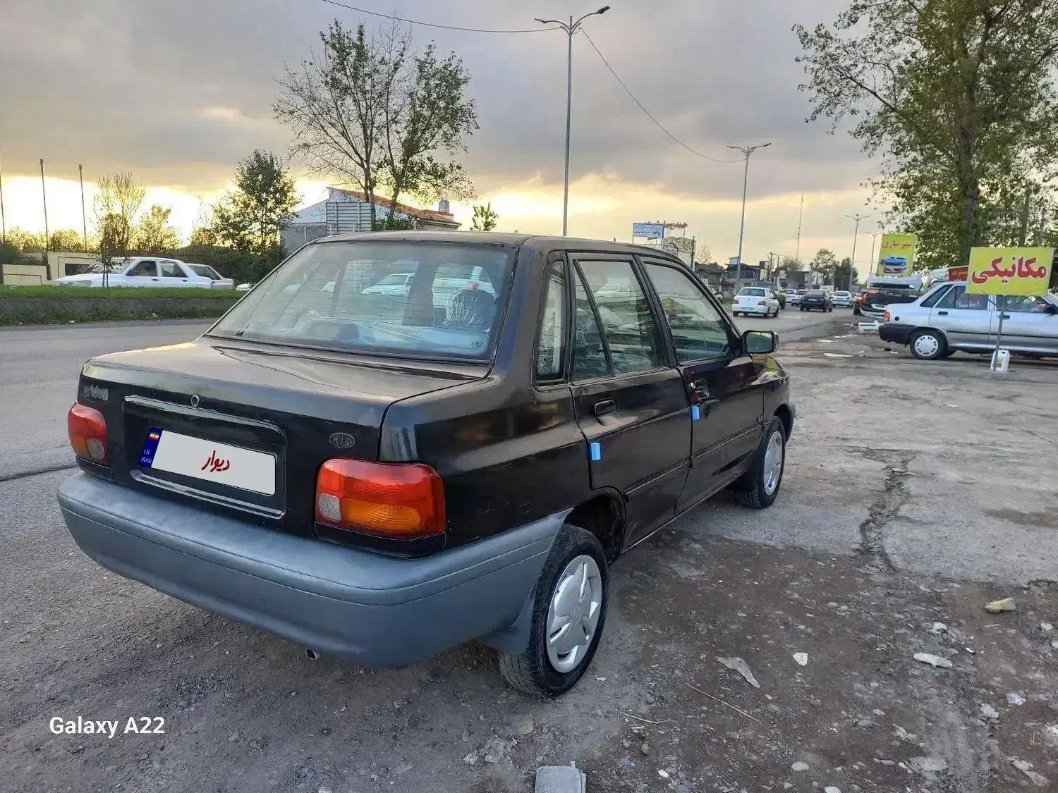 پراید 84 ی لکه رنگ پلمپ|خودرو سواری و وانت|رشت, حومه رشت|دیوار