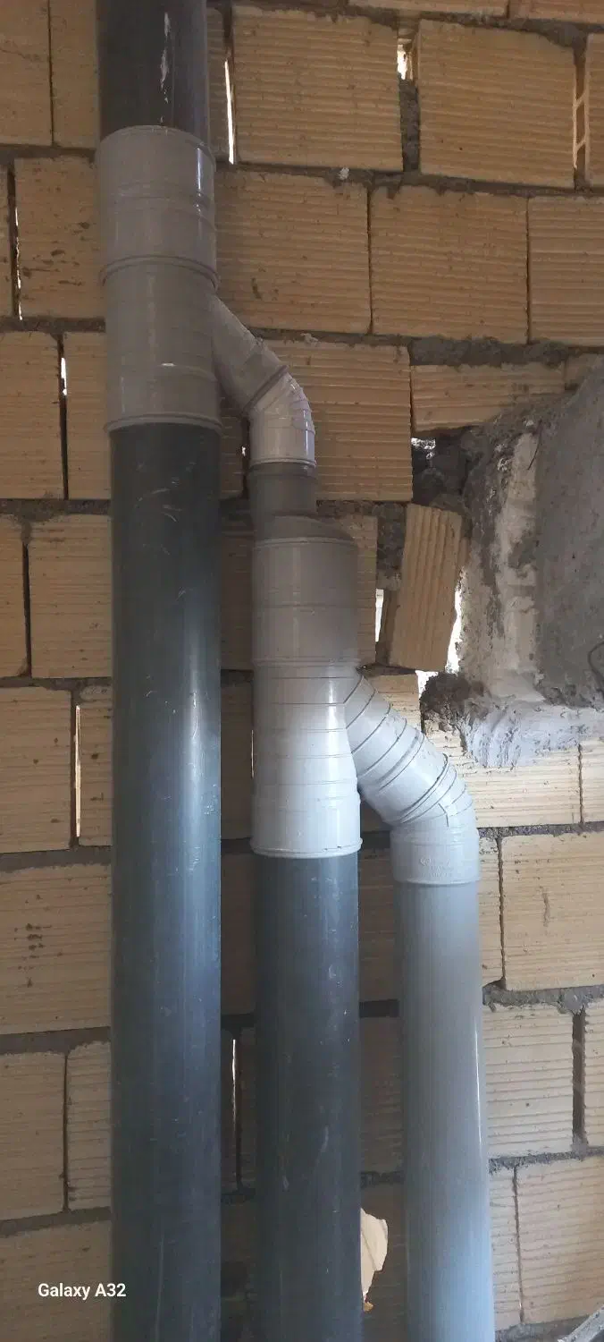 لوله کشی وخورده کاری سردوگرم وفاضلاب وپنچ لایه نصب|خدمات پیشه و مهارت|نسیمشهر, |دیوار