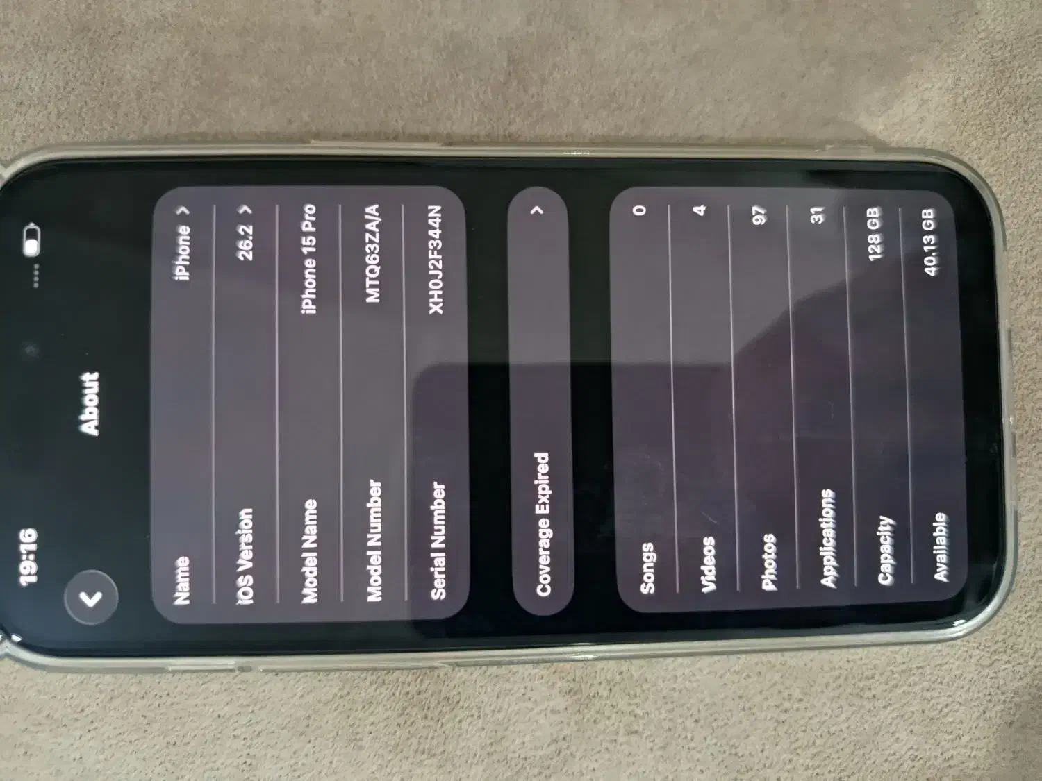 ایفون 15 پرو zdd128گیگ|موبایل|تربت جام, پاسداران|دیوار