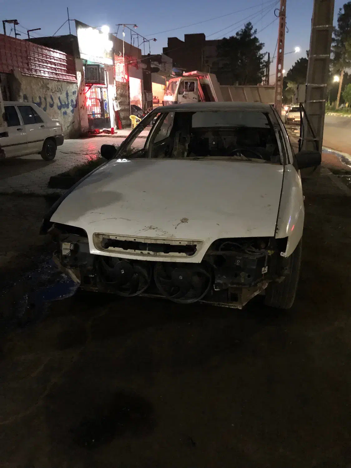 زانتیا مدل۸۸ تصادفی|خودرو سواری و وانت|مشهد, هفت تیر (آب و برق)|دیوار