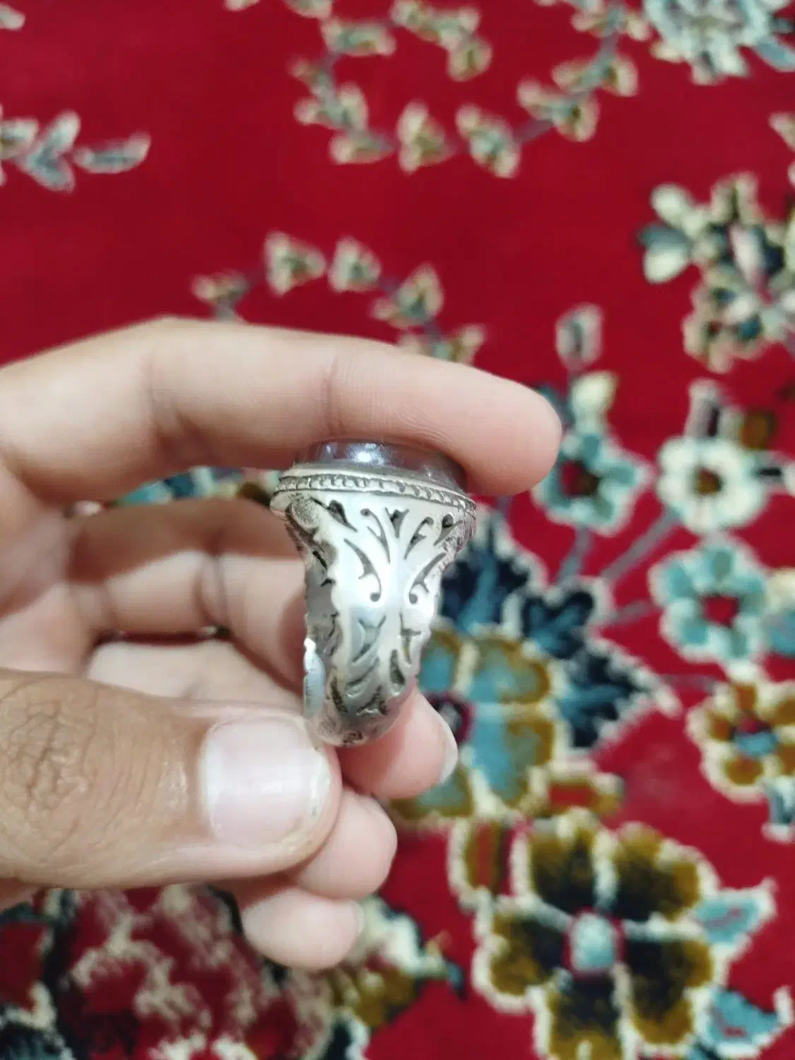 انگشتر عقیق یمنی|جواهرات|هامون, |دیوار