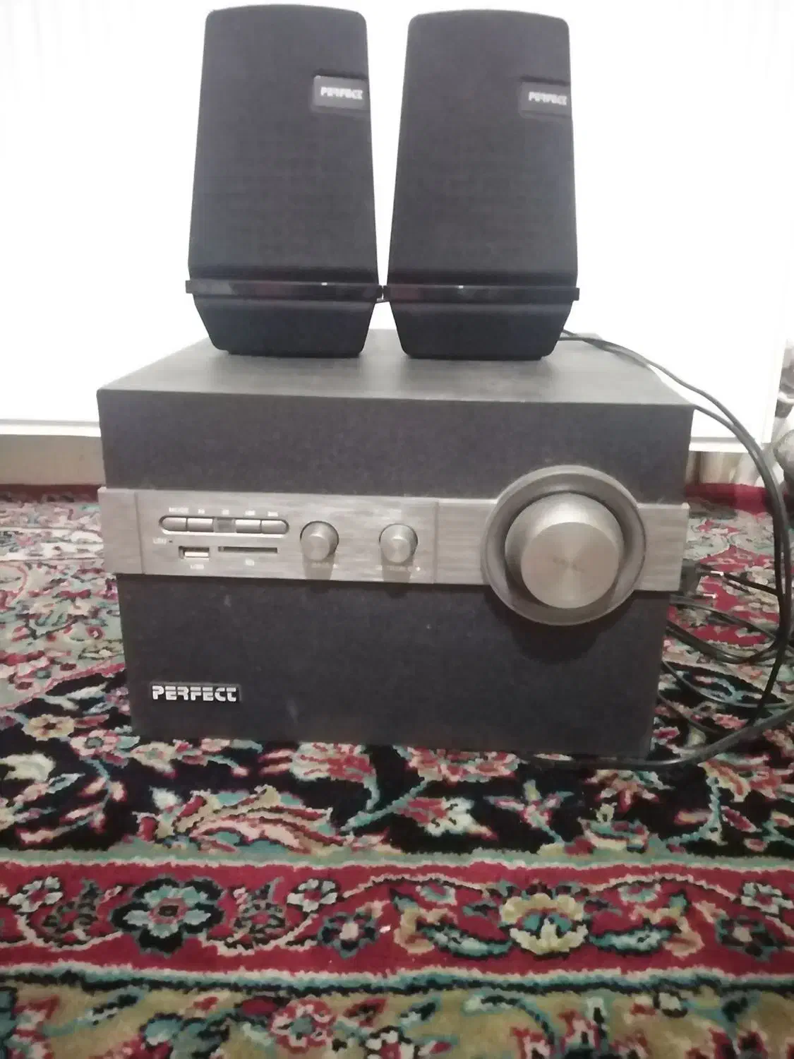 اسپیکرکامپیوتر مارک پرفکت|سیستم صوتی خانگی|فولادشهر, B1|دیوار