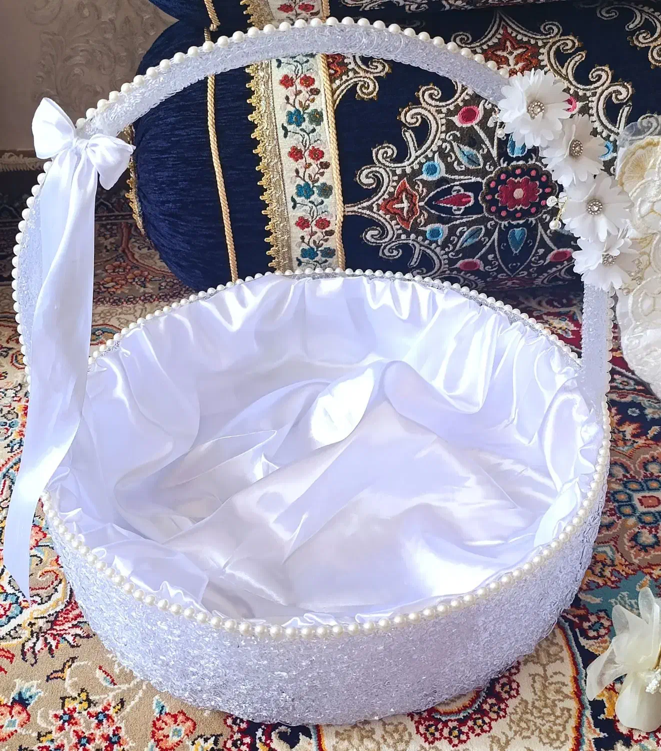 ست بله برون عروس 10تیکه|صنایع دستی و سایر لوازم تزئینی|سپیدان, |دیوار