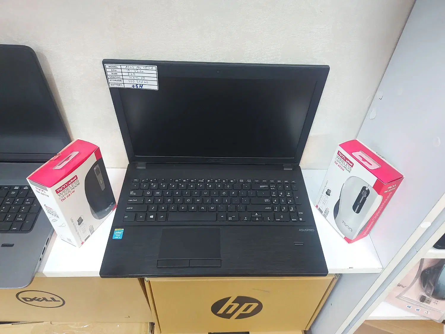 لپتاپASUS i5کاملانوباکارتن  هاردssdگرافیک2G|رایانه همراه|تهران, پونک|دیوار