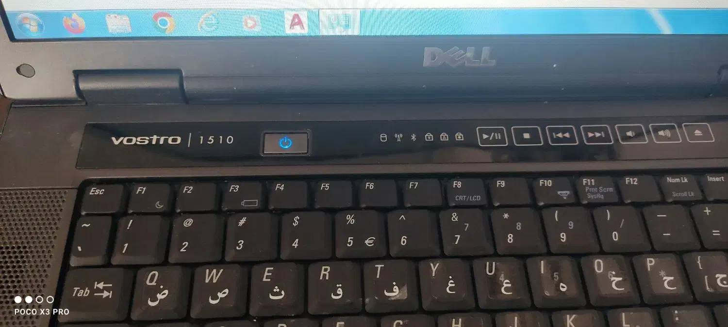 لب تاپ DEllمدل vostro 1510|رایانه همراه|شاهین‌شهر, شهرک هشت بهشت|دیوار