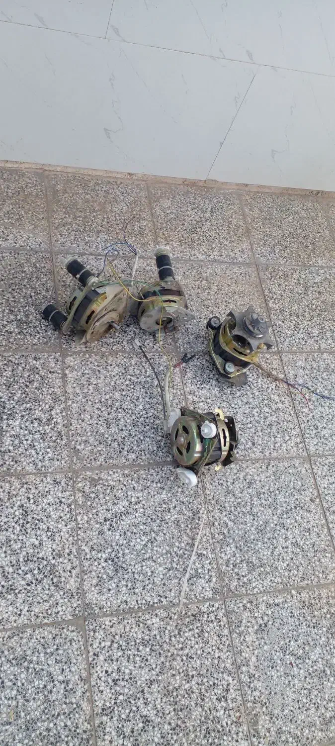 چهار عدد موتور لباسشور|ماشین لباسشویی و خشککن لباس|کاشمر, |دیوار