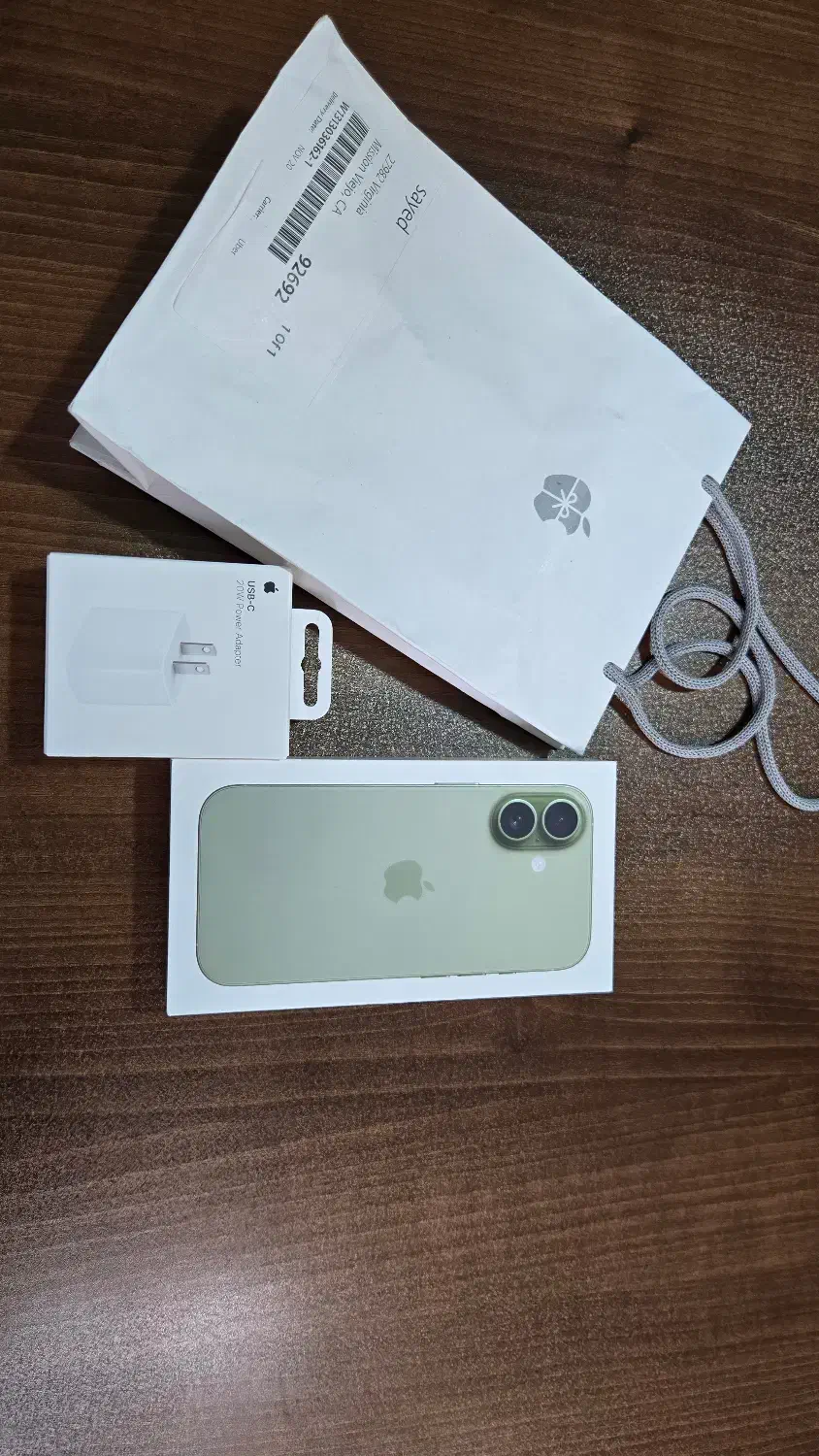 iPhone 17 LL/A Sage 256GB / 20W USB-C PowerA|موبایل|تهران, کاشانک|دیوار